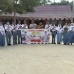 Peduli Dengan Generasi Muda, Panit Binmas Berikan Sosialisasi Bahaya Narkoba Ke Sekolah