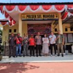 Berlangsung Khidmat, Kenal Pamit Kapolsek Sungai Mandau yang Lama ke Penjabat yang Baru