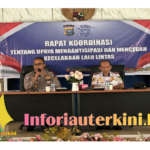 Antisipasi dan Cegah Kecelakaan di Jalan Tol,Satlantas Polres Siak Gelar Rapat Koordinasi