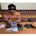Lama Jadi Incaran, Petani Nyambi Bandar Sabu Ini Tak Berkutik Saat Diringkus Polsek Minas Di Rumahnya 