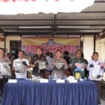 Gelar Press Release dan Pemusnahan 7 Kg Narkotika Jenis Daun Ganja Kering, AKBP Asep : ” Kita menyelamatkan 14.000 jiwa”