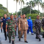 Kasdim 0322/Siak Sambut Kunjungan Danlanal Dumai ke Siak, Mengukuhkan Siak Sebagai Destinasi Wisata Bersejarah