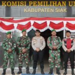 Patroli Sinergitas TNI-Polri Kodim Siak dan Polres Siak Jelang Pelaksanaan Operasi Mantap Praja Lancang Kuning 2024