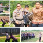 Polres Siak Latih dan Siapkan Personil Pengawalan Komisioner, Calon Bupati dan Wakil Bupati