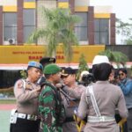 Dandim Siak, Sekda Siak, dan Kapolres Siak Hadir di Apel Pasukan, Siap Amankan Pilkada 2024