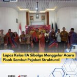 Lapas Kelas IIA Sibolga Menggelar Acara Pisah Sambut Pejabat Struktural