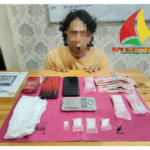 Tim Opsnal Satres Narkoba Polres Siak Amankan Satu Orang Pria Diduga Pelaku Penyalahgunaan Narkotika.
