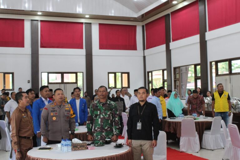 Pasi Ops Kodim 0322/Siak Turut Hadir dalam Kegiatan Silaturahmi Kebangsaan Menuju Pilkada Serentak Tahun 2024