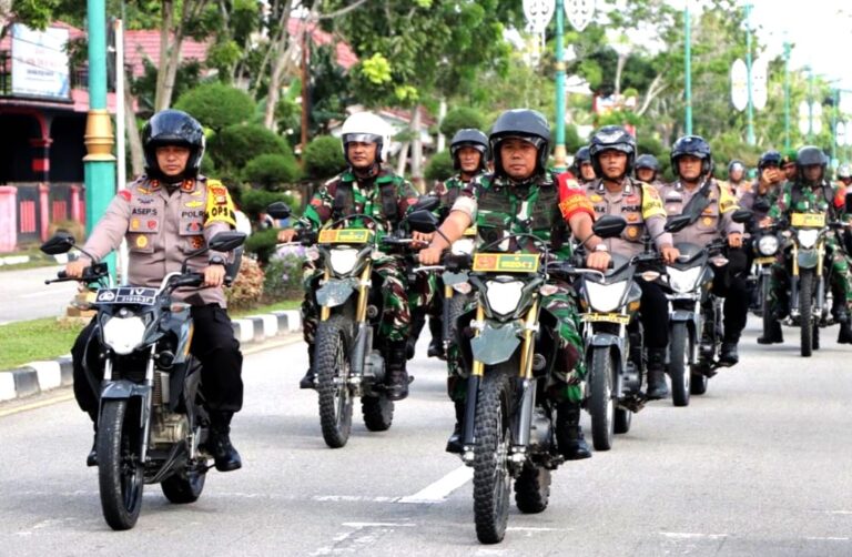 TNI-Polri Petakan Lokasi Rawan Konflik Pilkada Siak, AKBP Asep Sujarwadi : Buat Onar, Kami Tindak Tegas