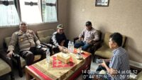 Pastikan Situasi Tetap Aman, Kapolsek Minas Pimpin Giat Cooling System Silahturahmi Kamtibmas Dalka Pilkada Serentak Tahun 2024