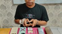 Tim Opsnal Satres Narkoba Polres Siak Amankan Satu Orang Pria Diduga Pelaku Penyalahgunaan Narkotika.