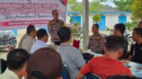 SATPAM PT. RSI MENERIMA COOLING SYSTEM PILKADA DARI KAPOLSEK PINGGIR