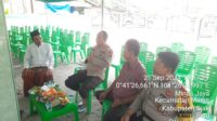 Cooling System Pilkada Serentak, Kapolsek Minas Sambangi Imam Masjid Rahmat di Minas Jaya