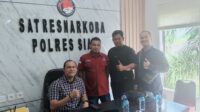 Di akhir masa jabatan sebagai kasat narkoba AKP Riza sempatkan temu ramah dengan insan pers 