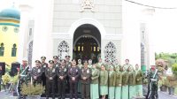Kodim 0322/Siak Gelar Ziarah dan Tabur Bunga Peringati HUT TNI ke-79 di Makam Sultan Syarif Kasim II