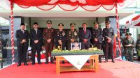 Upacara HUT TNI Ke-79 di Kodim 0322/Siak, TNI Siap Kawal Suksesi Kepemimpinan Nasional
