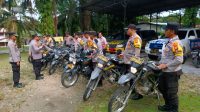KAPOLSEK PINGGIR MELAKUKAN PENGECEKAN KESIAPAN MATLOG RANMOR DAN SENPI DALAM RANGKA MENYAMBUT PILKADA SERENTAK 2024.
