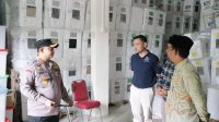 Pastikan Kesiapan Pengamanan Logistik, Kapolres Siak AKBP Asep Sujarwadi Cek Gudang Penyimpanan KPUD Siak
