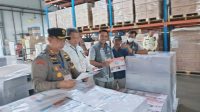 Kapolres Siak AKBP Asep Sujarwadi dan Kajari Monitoring Percetakan Surat Suara di Bekasi