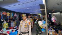 Cooling system Patroli Keamanan Polsek sei Mandau Jelang Pilkada 2024 Ciptakan Kondisi Aman di Pasar kampung muara Kelantan 
