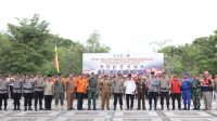 Ikuti Apel Kesiapsiagaan Bencana, Kapolres Siak AKBP Asep Sujarwadi : “Demi Keamanan Pilkada, Pindahkan TPS yang Berpotensi Terdampak Banjir”