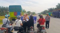Pimpin Giat Operasi Zebra, Kasat Lantas Polres Siak Tegur dan Tindak Puluhan Pengendara