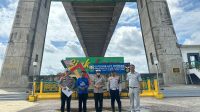 Sat Lantas Polres Siak mengecek sejumlah destinasi wisata yang ada di Kabupaten Siak demi memastikan kesiapan destinasi selama Ops. Lilin 2024 dan Libur Natal 2024 – Tahun Baru 2025