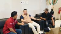 Jalin sinergi awak media silahturahmi dengan kasat lantas polres siak