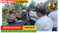 Upaya Pengawasan dan Kesiapan Operasional,Polres Siak Lakukan Pengecekan Senpi Dinas  