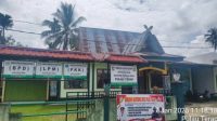 Diduga Habiskan Anggaran Rp. 40 juta, Proyek Pembangunan Pagar Sawah Desa Pulau Terap Kecamatan Kuok Masih Mangkrak. 