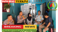 GERAK CEPAT DIRLANTAS POLDA RIAU & JASA RAHARJA KUNJUNGI KORBAN LAKA LANTAS