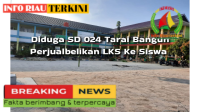 Lagi-lagi SD 024 Tarai bangun melanggar aturan,Ada apa dengan sekolah tersebut?