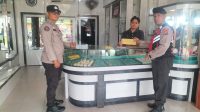 Kapolsek Kandis Imbau Pemilik Toko Emas Pasang CCTV guna keamanan toko