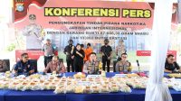POLDA RIAU UNGKAP NARKOBA JARINGAN INTERNASIONAL
