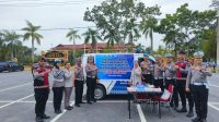 Jaga Kesehatan, Utamakan Keselamatan, Sat Lantas Polres Siak Wujudkan Zero Accident