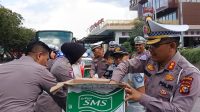 DITLANTAS POLDA RIAU BERBAGI TAKJIL DAN AJAK MASYARAKAT TERTIB BERLALU LINTAS