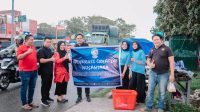 Media Online GaoelNews.com dan GCN berbagi Takjil di Depan Riau Pos