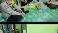 Jumat Berkah Ramadhan, Polsek Tualang Berikan Bantuan Sembako Kepada Warga 