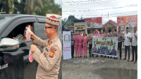 Operasi Tertib Ramadhan Kapolsek Kandis dan jajaran Anggotanya Gebyar Ramadhan 1446 H/2025 Berbagi Takjil