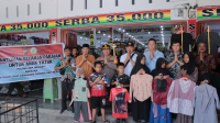 Bulan Suci Ramadhan Yayasan Sosial Ummat Beragama Buddha Bersama Polres Kepulauan Meranti Santunan Anak Yatim di Kepulauan Meranti,