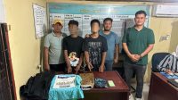 Tim opsnal Polsek Kandis berhasil amankan jambret di Jl. Pesantren Jabal Nur 