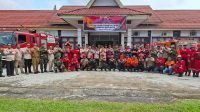 Polsek Koto Gasib Gelar Apel Gabungan Siaga Penanggulangan KARHUTLA