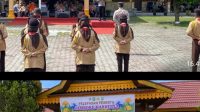 KAPOLRES SIAK PIMPIN APEL PELEPASAN KONTINGEN KWARCAB 09 SIAK UNTUK MENGIKUTI JAMBORE KARHUTLA RIAU 2025