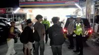 TIM RAGA POLSEK KANDIS GELAR PATROLI KRYD DAN BLUE LIGHT, CIPTAKAN SITUASI KAMTIBMAS YANG KONDUSIF