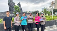 Dirlantas Polda Riau Sosialisasi Kamseltibcarlantas di Car Free Day
