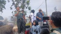 Dandim 0322/Siak Serukan Kedamaian di Tengah Aksi Anarkis Pembakaran Fasilitas PT. SSL