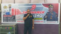 Polsek Kandis Gelar Turnamen Domino Sambut Hari Bhayangkara ke-79