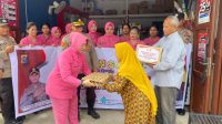 Polsek Kandis Salurkan Bantuan Sosial Sambut Hari Bhayangkara ke-79