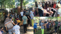 Semarak idul Adha 1446 H warga gang cempedak RT 09 partisipasi sembelih Qurban 