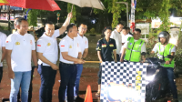 SAFETY RIDING COMPETITION BHAYANGKARA KAPOLRES CUP 2025 MERIAHKAN TUALANG, KABUPATEN SIAK